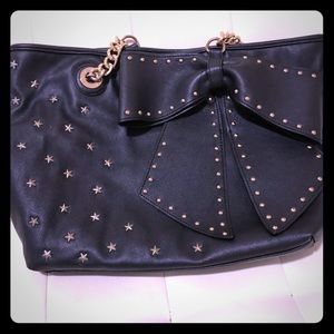 Betsey Johnson Big Black Bow Purse